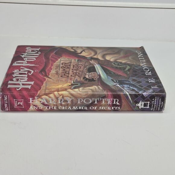 Harry Potter and the Chamber of Secrets Rowling 1999 Hardcover 1st Edition Print - Picture 4 of 8